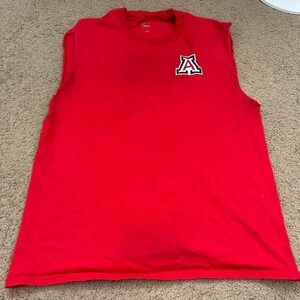 Vintage Red University of Arizona Wildcats sleeveless shirt